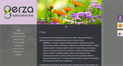 Desktop Screenshot of gerza.sk